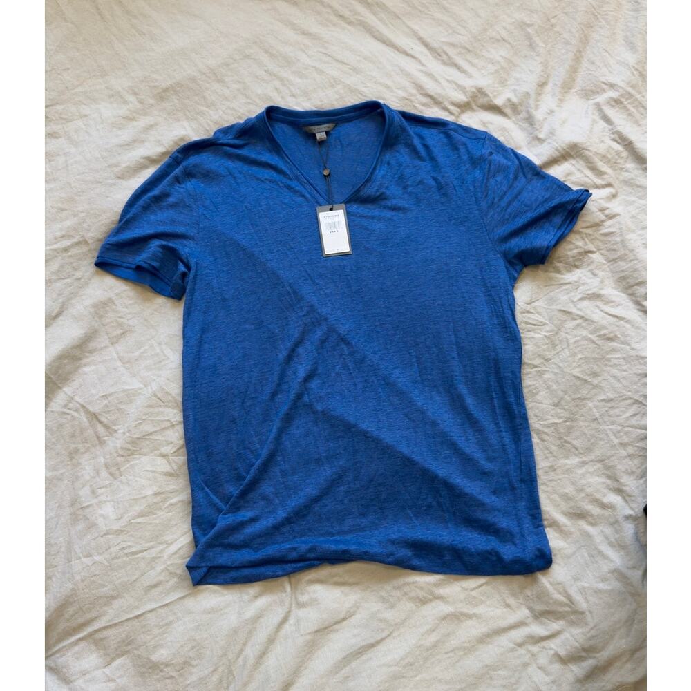 John Varvatos Men's Miles Wooster See Through V-Neck T-shirt